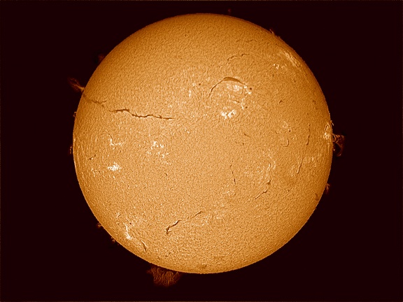 Sol / Sun of 11/13/11 ( Image and Time Lapse )