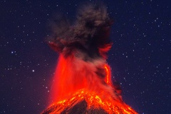 Volcano of Colima